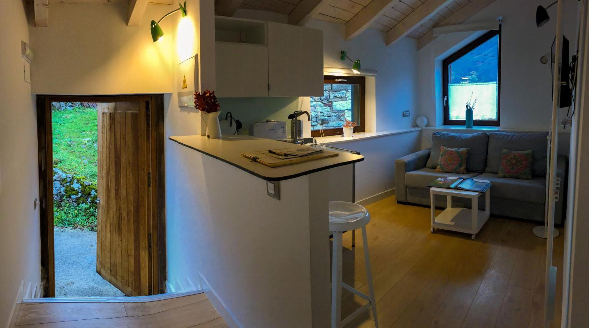 Apartmán Centro De Ecoturismo Tierra Del Agua Caleao Exteriér fotografie